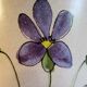 Pharmacy jar for violets