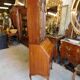 Bureau secretaire vitrine pieds griffes