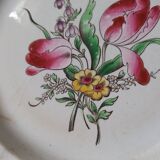 Flat plate from Lunéville with Keller and Guerin KG coat of arms