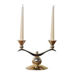 Bougeoir double style Art déco