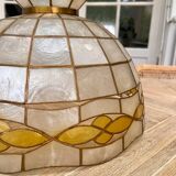 Mimosa mother-of-pearl pendant light