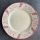 Plate, presentation dish Longwy ironstone