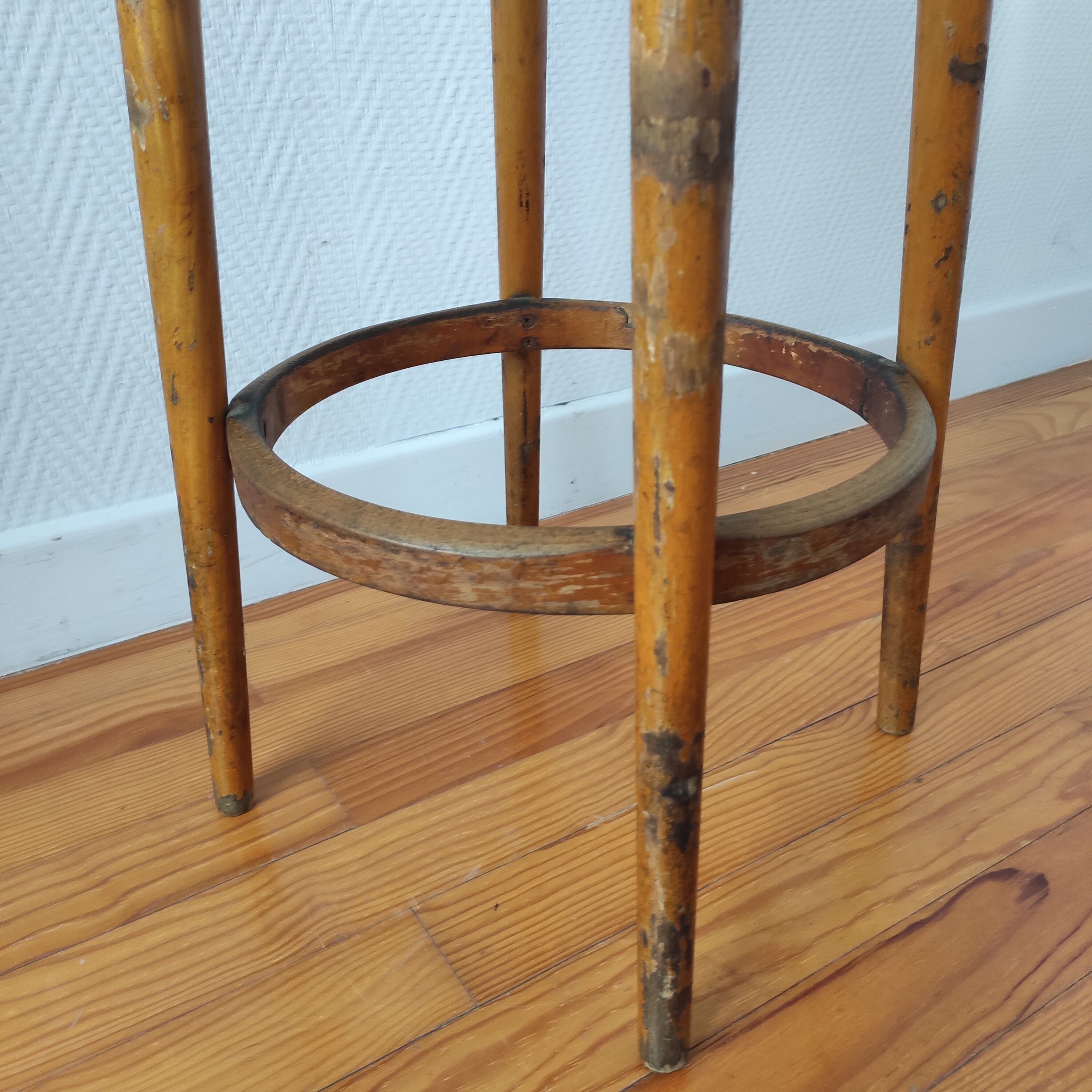 Old bistro stool