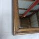 Small mirror in carved stucco wood, nineteenth, original ice