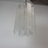 Glass chandelier by Kamenicky Senov, 1970's
