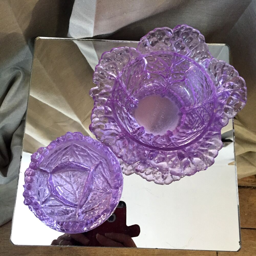 Purple portieux glass cabbage