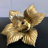 Wall light or ceiling golden leaves