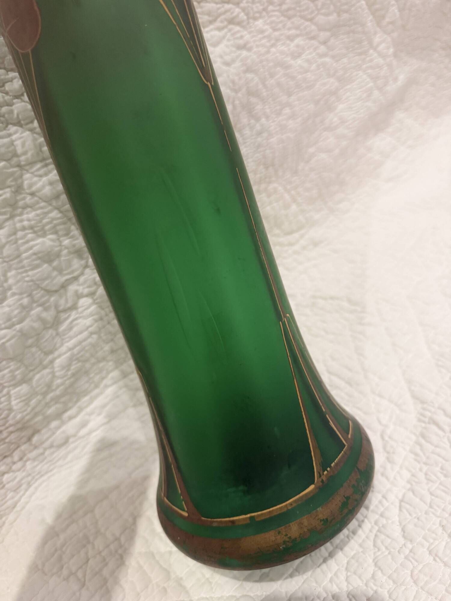 Green vase fontainebleau model