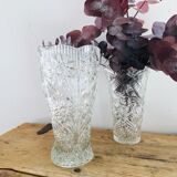 Old crystal vase
