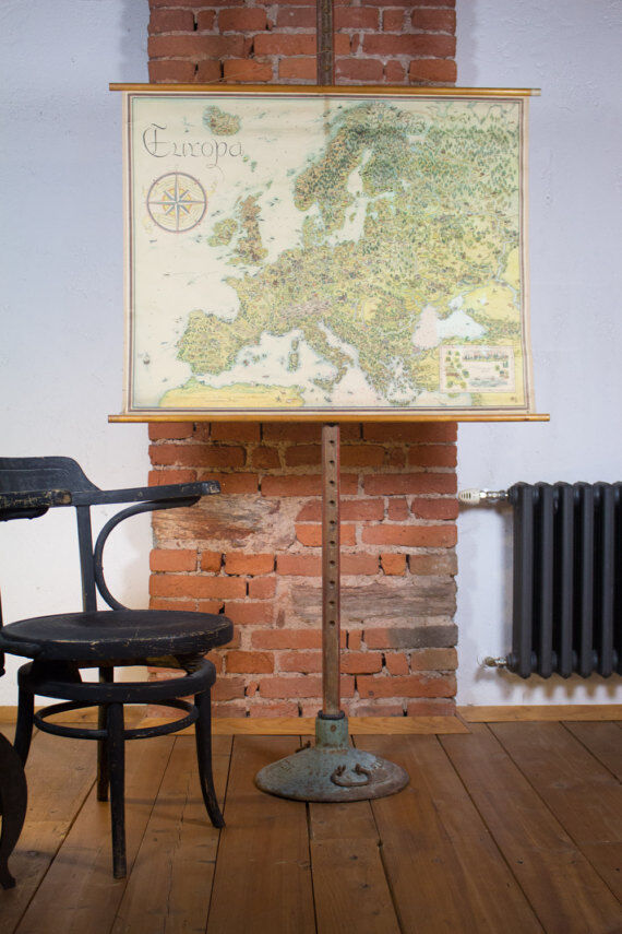 Wall 🔎Affiche of Europe by Wommelsdorff Schietzel and Neufeld published by Müller & Kliepenheuer in 1947