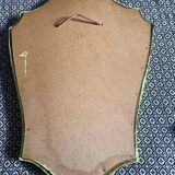 Apple green shell mirror