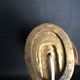 Vintage brass seahorse lamp