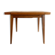 Table portefeuille vintage des années 60 en bois