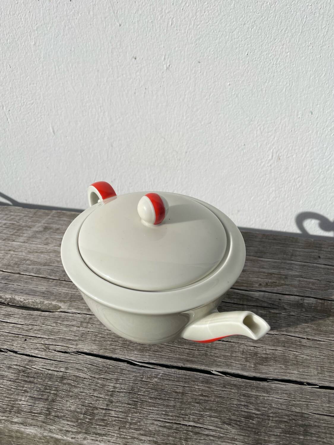 Limoges porcelain teapot 1970