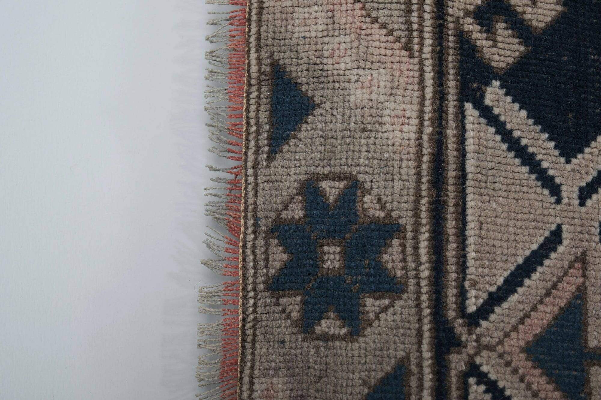 Vintage Turkish Oushak rug 302x393 cm