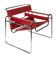 Vintage Wassily armchair by Marcel Breuer for Knoll Studio, 1990s