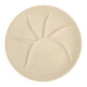 Set of 10 Pillivuyt white porcelain fondue plates