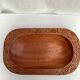 Tray in solid exotic wood