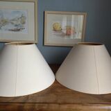Lot de 2 abat-jours pour les pieds des lampes Chaumette