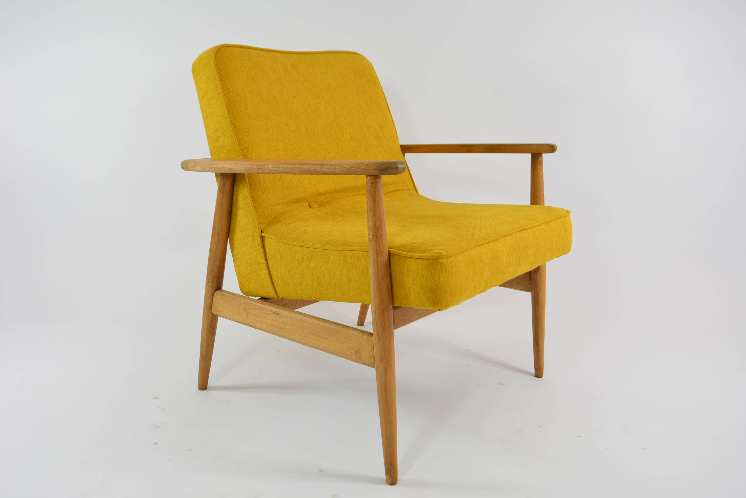 Yellow Z armchairs