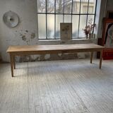 XL farmhouse table in beech and pine 3m