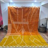 Handmade wool Berber rug 300 x 200 cm