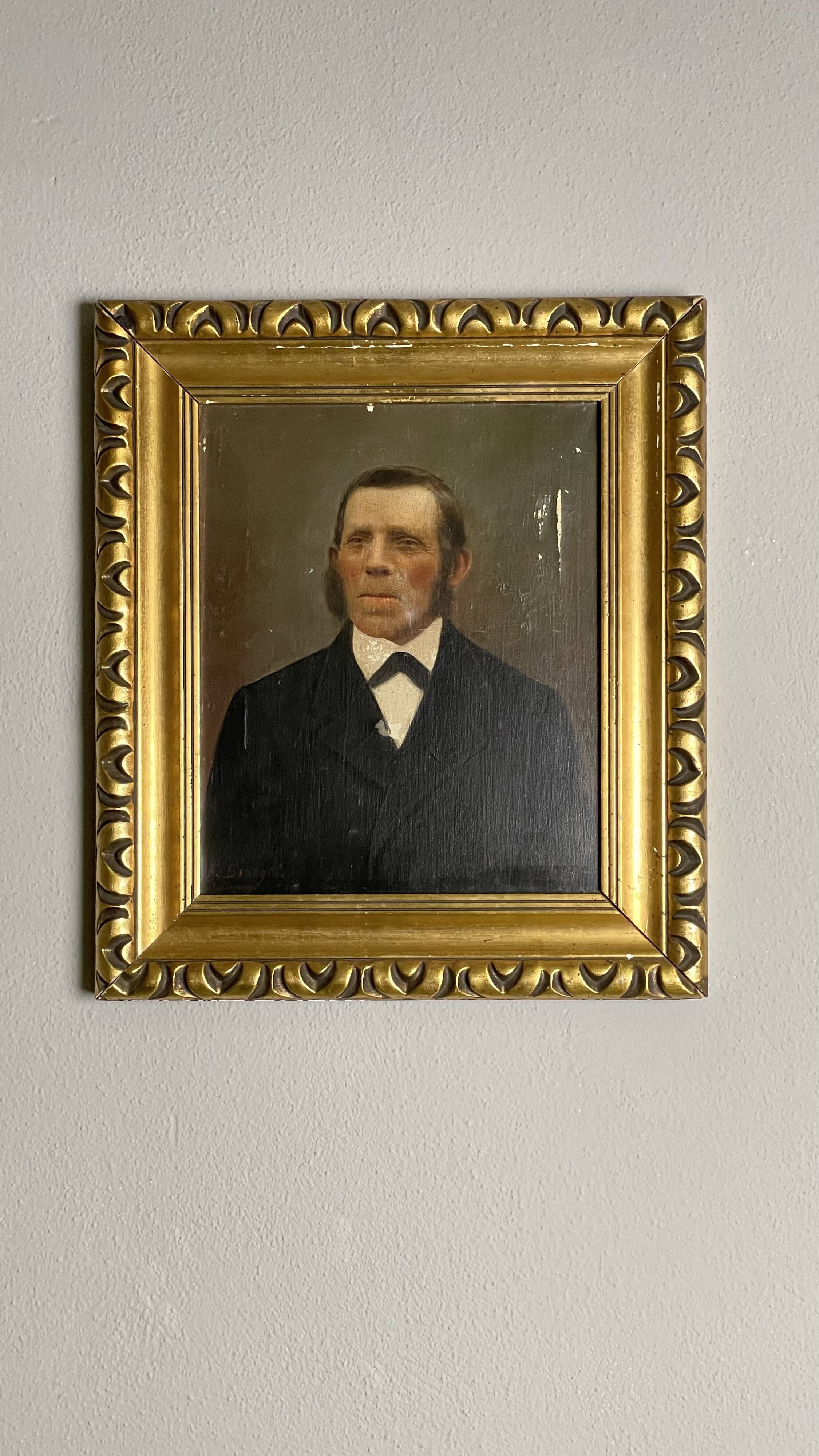 Portrait, 19th-Century, Oil on Canvas