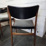 6 vintage rosewood chairs from the 60s