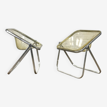 Plona chairs by Giancarlo Piretti for Castelli