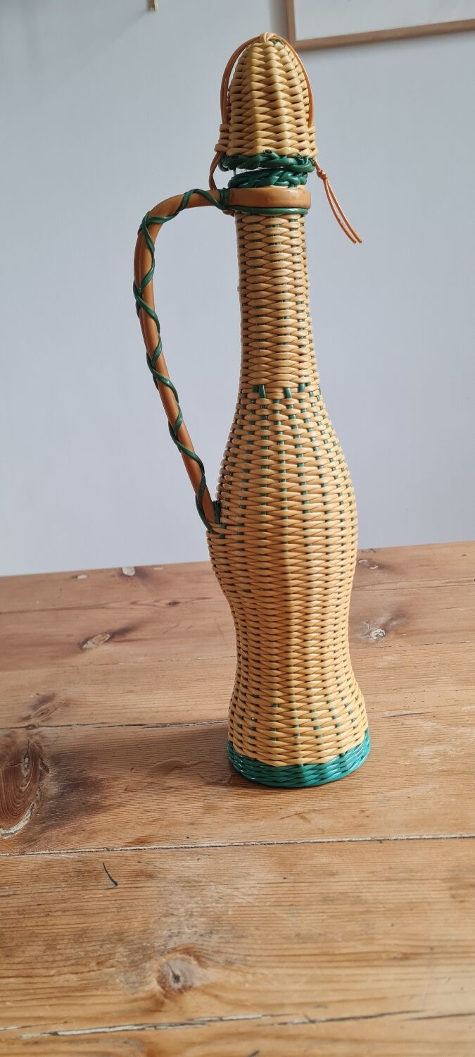 Carafe scoubidou vintage
