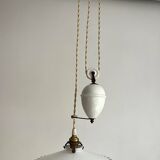 Opaline suspension rises and falls