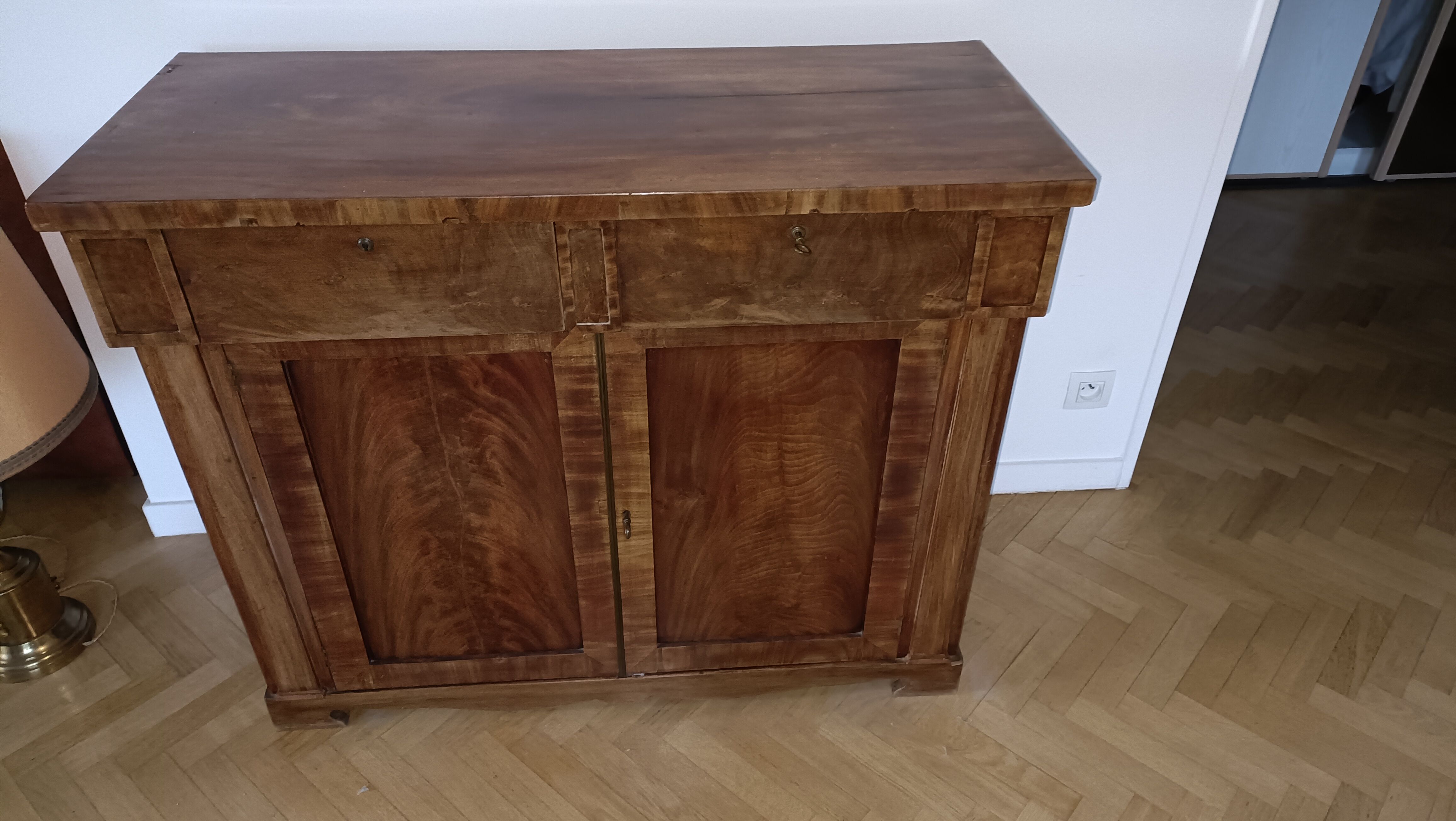 English mahogany buffet XIXth