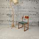 Lampadaire vintage en rotin