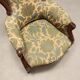 Paire de fauteuils Luigi Filippo en noyer