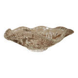 Fruit basket in cut Arques crystal