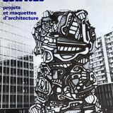 Poster Jean Dubuffet Edifices 1969