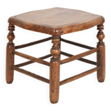 Small wooden stool.