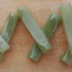 Jade style natural stone knife holder (6 pieces)