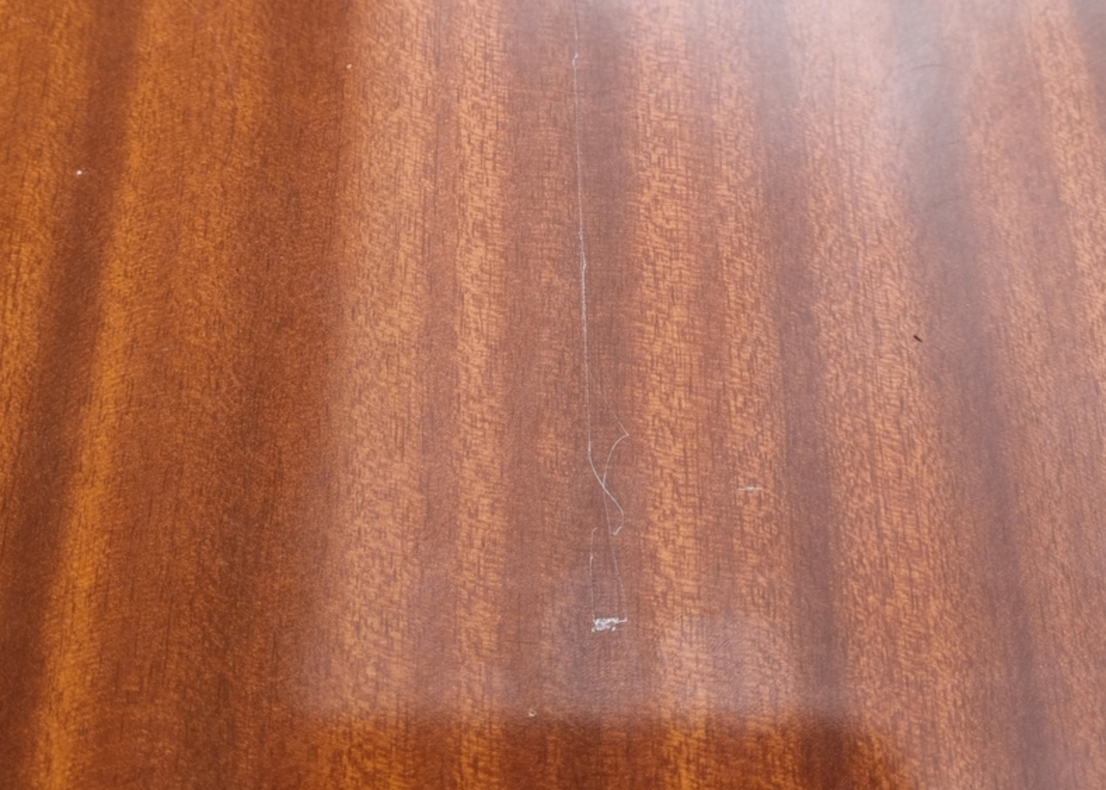 Dining room table, formica, wooden compass legs, 50s