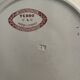 Shallow dish earthenware Yeddo U & C Sarreguemines