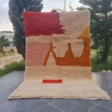 Handmade pure wool rug size 150 x 250 cm