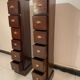 Pair of industrial furniture column 1950