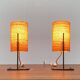 Mid-century string table lamp, 1960s, set of 2