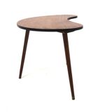 Scandinavian tripod table in teak, Sweden, 1950