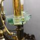 Lampart Brass and Crystal Chandelier 1970’s