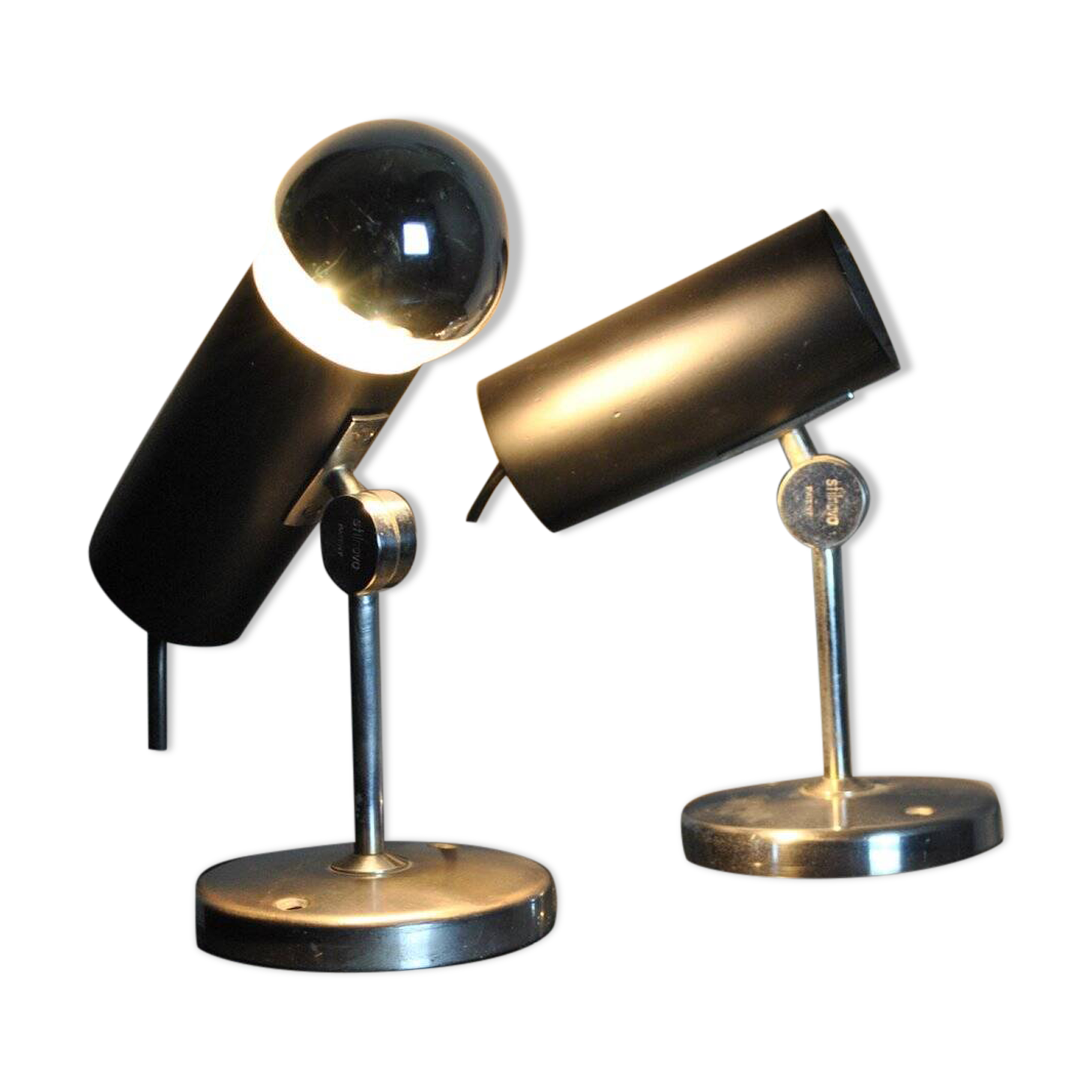 Stilnovo wall lights, 1960s, set of 2