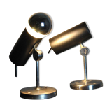 Stilnovo wall lights, 1960s, set of 2