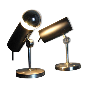 Stilnovo wall lights, 1960s, set of 2