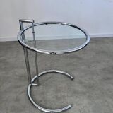 Old Eileen Gray Adjustable Table E1027, United Workshops 80s vintage from Vereinigte Werkstätten Collection