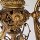 Golden bronze lustre XlX angelots